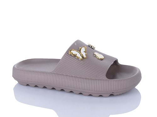 Шлепанцы Stt 1 т.бежевий (20-25) в магазине Фонтан Обуви