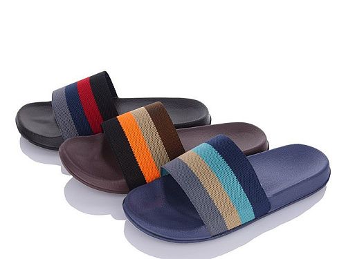 Шлепанцы No Brand W870 mix в магазине Фонтан Обуви