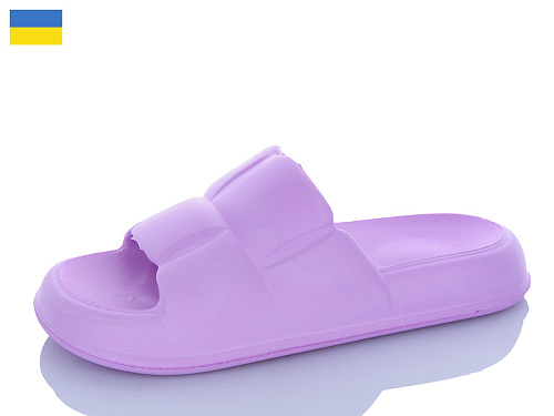 Шлепанцы Sanlin2 ПЖ48 бузок в магазине Фонтан Обуви