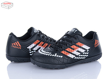 Спорт Poni Kids 33 black-orange в магазине Фонтан Обуви
