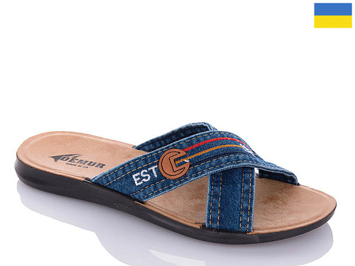 Шлепанцы Gurkem MD2026-2129 синій в магазине Фонтан Обуви