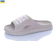 Шлепанцы M&L Alex13 ML113 бежевий принт ассорті в магазине Фонтан Обуви