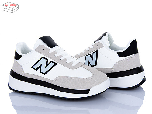 Кроссовки Ailaifa NR006 white-grey в магазине Фонтан Обуви