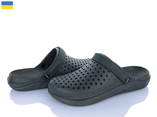 Кроксы Alex KC2268 хакі в магазине Фонтан Обуви