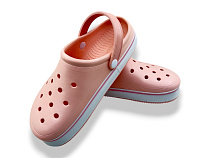 Кроксы Rai Shoes 4001 персиковий в магазине Фонтан Обуви