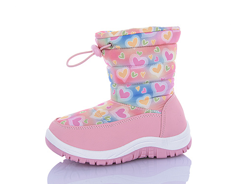 Дутики Sanlin2 527-1 pink в магазине Фонтан Обуви