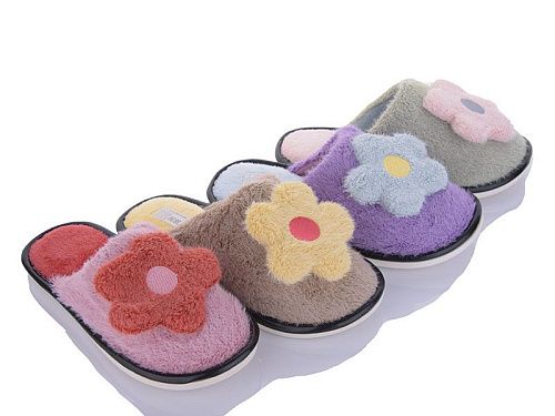 Тапочки No Brand 2202-1 mix в магазине Фонтан Обуви