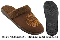 Тапочки мужские 05-29 №2026 202 С-112 3056 С-43 3056 С-43 в магазине Фонтан Обуви