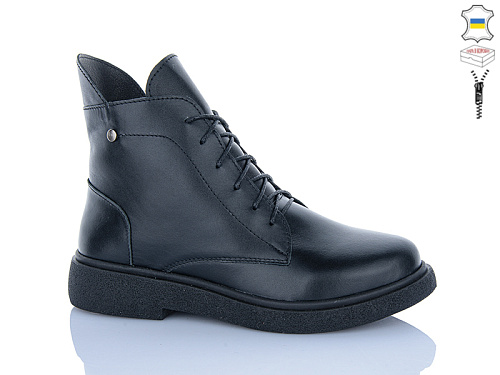 Ботинки Sali 25 чорний к чор-п.зима в магазине Фонтан Обуви