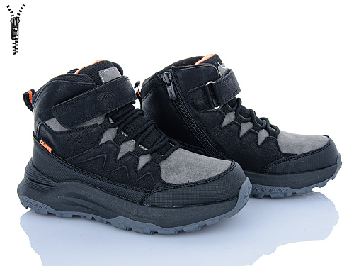 Ботинки Clibee KC598 black-orange в магазине Фонтан Обуви