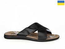 Шлепанцы Demur 2402-2 black батал в магазине Фонтан Обуви