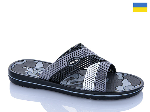 Шлепанцы Progress 11 сірий в магазине Фонтан Обуви