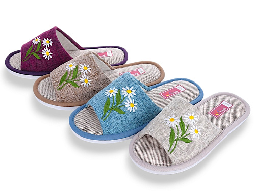 Тапочки Dago Шльопки Ж8198 mix в магазине Фонтан Обуви