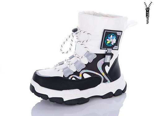 Дутики Леопард 236-A10 в магазине Фонтан Обуви