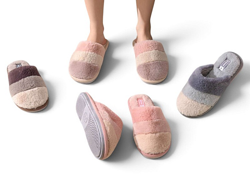 Тапочки Rai Shoes MD8692 mix в магазине Фонтан Обуви