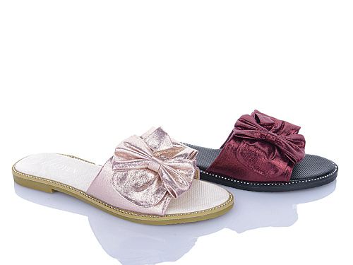 Шлепанцы Sanlin 5-7-808C mix в магазине Фонтан Обуви