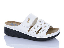 Шлепанцы Sali One 108-1 білий в магазине Фонтан Обуви