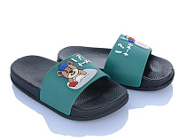 Шлепанцы Jibukang 00901-2 green в магазине Фонтан Обуви