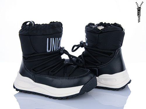 Дутики Clibee-Shosho ABD1462P-1 black в магазине Фонтан Обуви