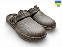 Кроксы Rai Shoes 421 беж в магазине Фонтан Обуви