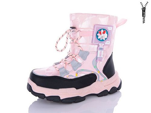 Дутики Леопард 236-A11 в магазине Фонтан Обуви