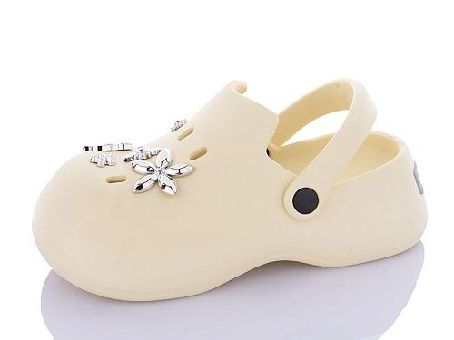 Кроксы Qq Shoes QQ49 beige в магазине Фонтан Обуви