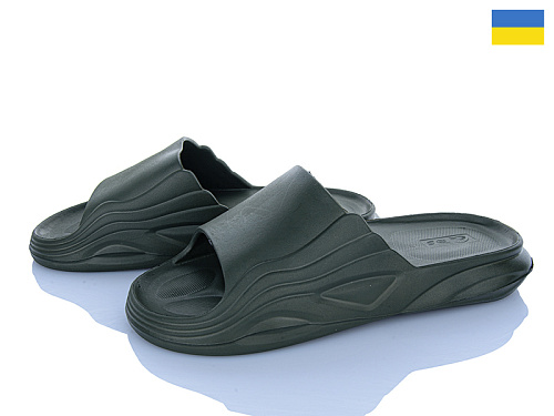 Шлепанцы Vladimir DS П38 зелений в магазине Фонтан Обуви