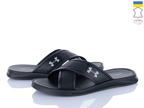 Шлепанцы Alex Bens Анд чорний в магазине Фонтан Обуви