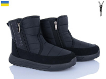 Дутики Lvovbaza 3715  чорний в магазине Фонтан Обуви