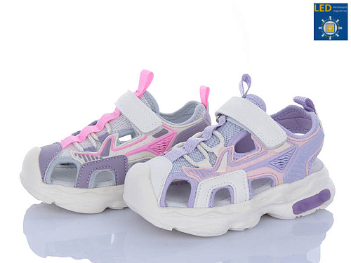 Босоножки Poni Kids 2637-3D mix LED в магазине Фонтан Обуви