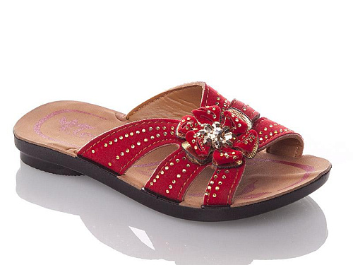 Шлепанцы Gurkem K26-Elena 1 red (30-35) в магазине Фонтан Обуви