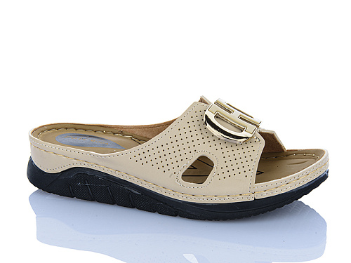 Шлепанцы Sali One 211-48 св.бежевий в магазине Фонтан Обуви