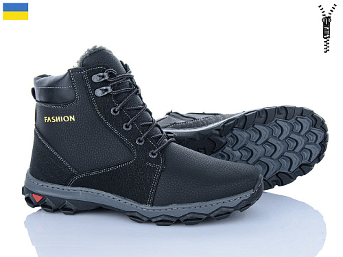 Ботинки Kindzer 78 чорний в магазине Фонтан Обуви