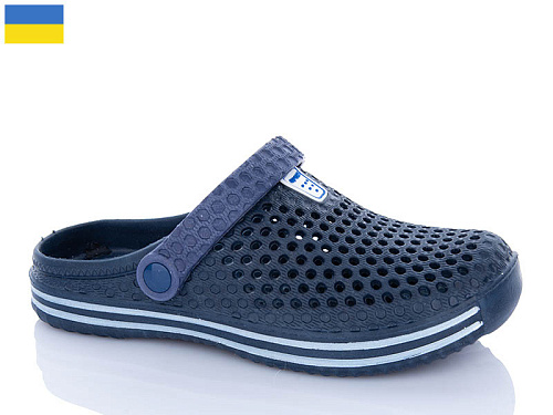 Кроксы Успіх Olimp P406 синій в магазине Фонтан Обуви