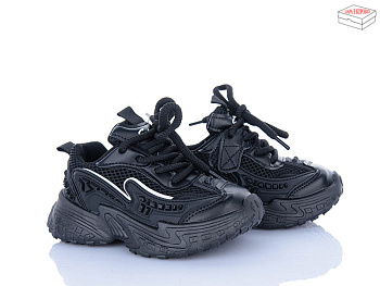 Кроссовки Comfort-Baby 5548-31 чорний (32-36) в магазине Фонтан Обуви