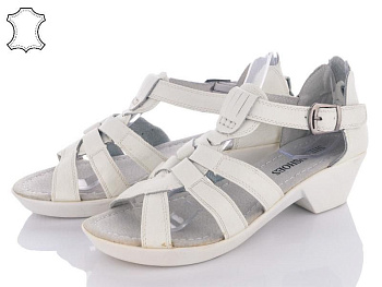 Босоножки Viktoria SLF98  white в магазине Фонтан Обуви