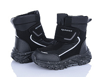 Дутики Clibee-Shosho ABD1552P-1 black в магазине Фонтан Обуви