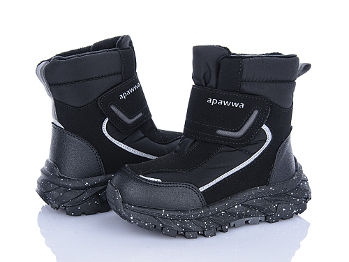 Дутики Clibee-Shosho ABD1552P-1 black в магазине Фонтан Обуви
