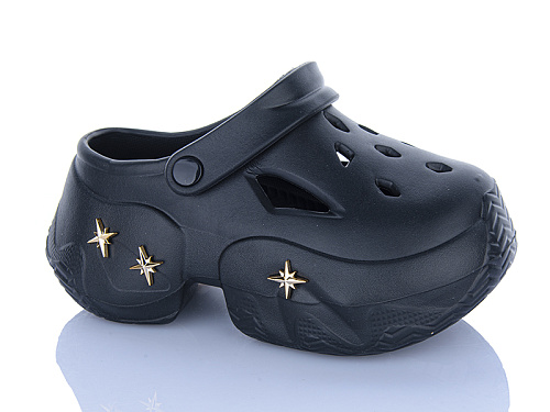 Кроксы Qq Панда QQ85-1 в магазине Фонтан Обуви