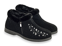 Ботинки Rai Shoes 2202 чорний в магазине Фонтан Обуви