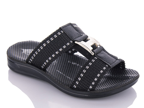 Шлепанцы Gurkem H black-white (24-29) в магазине Фонтан Обуви