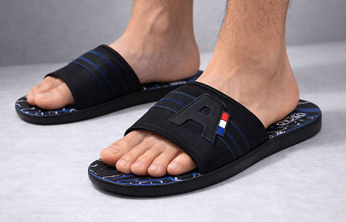 Шлепанцы Obuv Ok S28 (98741) navy в магазине Фонтан Обуви