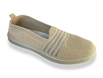 Слипоны Rai Shoes F07-010 бежевий в магазине Фонтан Обуви