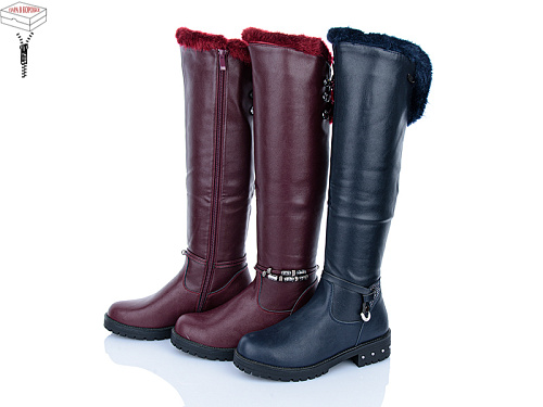 Сапоги Viktoria Ф11-5 mix єврозима в магазине Фонтан Обуви