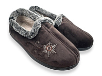 Тапочки Rai Shoes 2202 коричневий в магазине Фонтан Обуви