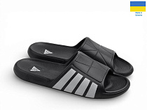 Шлепанцы Rai Shoes CC010 чорний в магазине Фонтан Обуви