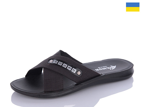 Шлепанцы Gurkem TRK STL new black в магазине Фонтан Обуви