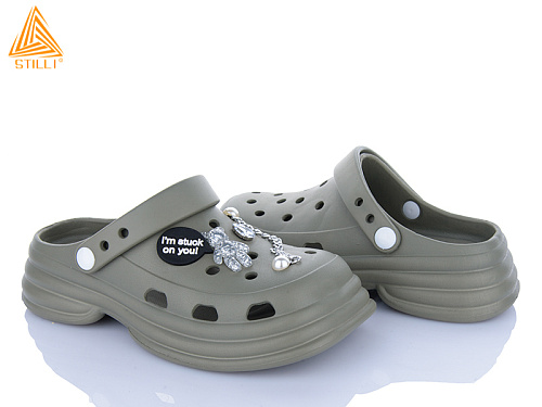 Кроксы Stilli Group YY01-4 +джибітси піна в магазине Фонтан Обуви