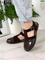 Arto2 211 корич-з-лак в магазине Фонтан Обуви