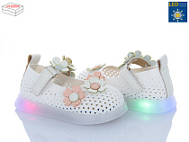 Туфли Poni Kids B1081 white LED в магазине Фонтан Обуви